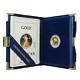 1995 W Proof American Gold Eagle1/10 Oz $5 West Point Mint Case Box & Coa