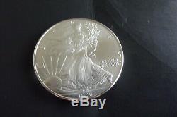 1996 Lowest minted year BU Silver Eagle Roll