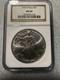 1996 Silver Eagle S Early Production Key Date Ms69 From Ngc Stunning