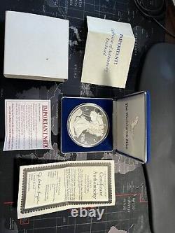 1996 Washington Mint Giant Half Pound. 999 Silver Proof Eagle