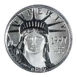 1997 1/10 oz American Platinum Eagle Mint State