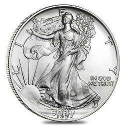1997 $1 American Silver Eagle Roll of 20 BU Original U. S. Mint Containers