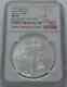 1997 Ngc Ms69 Early Production Silver Eagle Struck 1996 From Us Mint Sealed Box