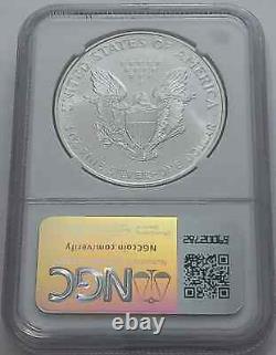 1997 Ngc Ms69 Early Production Silver Eagle Struck 1996 From Us Mint Sealed Box