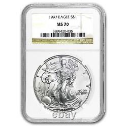 1997 Silver American Eagle MS-70 NGC (Registry Set) SKU#97946