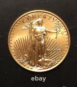 1999 1/4 oz /$10 Dollar Fine Gold American Eagle MINT CONDITION FREE SHIPPING
