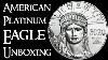 1 Oz American Platinum Eagle Unboxing
