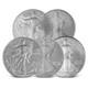 1 Oz American Silver Eagle Coin (random Year Lot Of 5)
