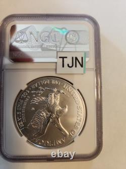 1 oz us silver eagle coin NGC ms70