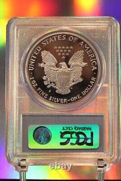 1st Year 1986 S Silver Eagle Pcgs Pf 68 Dcam! Re-grade! Mint++ Wowundergraded