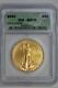 2000 Gold American Eagle $50 Dollar Gold Ms70 Icg Us Mint Coin