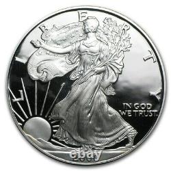 2000-P American Eagle Silver Dollar One Ounce Proof Coin US Mint Box & COA Nice