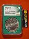 2000 Silver Eagle Ngc Ms69 Early Production From Us Mint Sealed Box Green Core