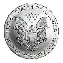 2001 $1 American Silver Eagle MS69 PCGS