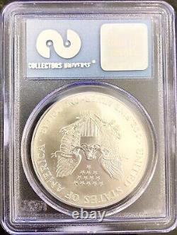 2001 $1 Silver Eagle Gem UNC 9-11-01 WTC Ground Zero Recovery 1 of 269