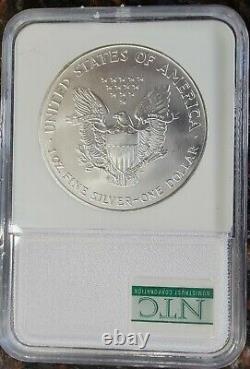 2001 Silver Eagle Dollar 1ozt. 999 WTC 9/11 Ground Zero Recovery NCM Certified