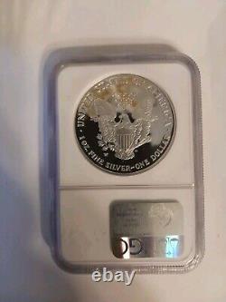 2002 W SILVER EAGLE NGC-CERTIFIED Pf 70 ULTRA CAMEO