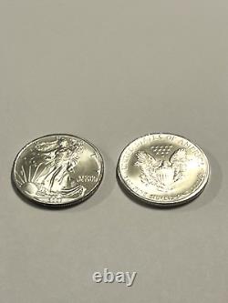 2003 American Eagle Silver Dollar Roll QTY. 20 Uncirculated BU Lot 45