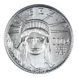 2004 1/10 oz American Platinum Eagle Mint State