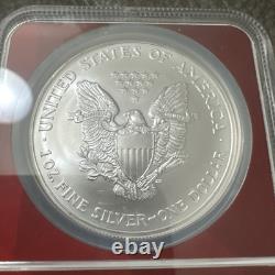 2004 Early Production Silver Eagle struck in 2003 MS69
