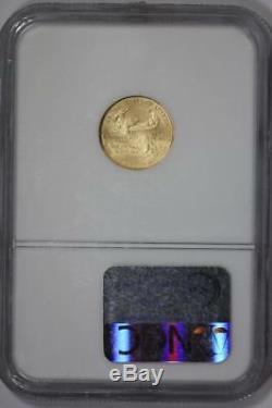 2004 Gold American Eagle $5 Dollar Gold MS70 NGC US Mint Coin
