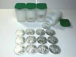 2005 American Silver Eagle (1 oz) $1 Twenty/roll Coins in Mint Tube uncirculated