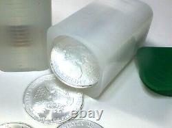 2005 American Silver Eagle (1 oz) $1 Twenty/roll Coins in Mint Tube uncirculated