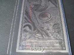 2005 Eagle, 2011 Wolf, 2008 Philharmonic-3 oz of silver &'24 Silverback note
