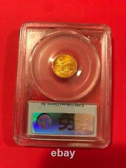 2005 TENTH oz GOLD American $5 Eagle coin- PCGS MS69 Mint FIRST STRIKE