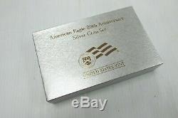 2006 American Eagle 20th Anniversary Silver 3-Coin Set with US Mint Box & COA