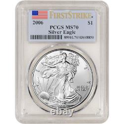 2006 American Silver Eagle PCGS MS70 First Strike