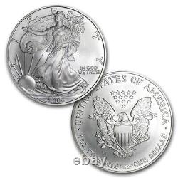 2006 Silver American Eagle 20th Anniversary 3 Coin Set- With Box & COA Free Ship