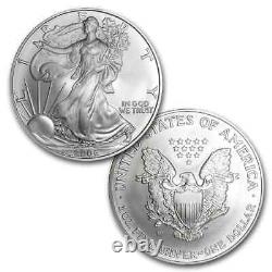 2006-W 3-Coin Proof Silver Eagle Set (20th Anniv, withBox & COA) SKU #22343