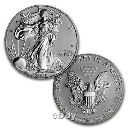 2006-W 3-Coin Proof Silver Eagle Set (20th Anniv, withBox & COA) SKU #22343