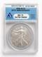 2006 W American Silver Eagle 20th Ann $1 Anacs Sp70 Satin Finish