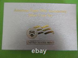 2006 american eagle 20th anniversary silver coin set. Only 248,875 minted