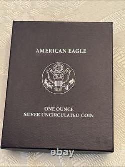 2007 American Silver Eagle Bullion 1 Oz Silver Coin Us Mint Ase 1 Oz. Silver
