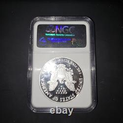 2007 W $1 Proof American Silver Eagle NGC PF 69 UC ER