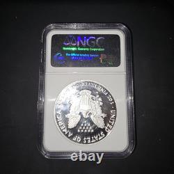 2007 W $1 Proof American Silver Eagle NGC PF 69 UC ER