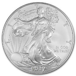 2008 1 oz Silver American Eagles (20-Coin MintDirect Tube) SKU #66303