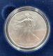2008-w American Eagle One Ounce Silver Mint Coin Withbox And Coa