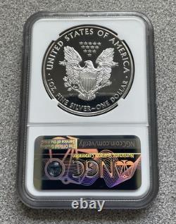 2008-W American Silver Eagle NGC PF70 UCAM Anna Escobedo Cabral Signed Pop 30