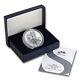 2008-w Burnished American Silver Eagle (rev'07, Withbox & Coa)