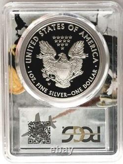 2008 W Proof Silver Eagle Pcgs Pr70 Struck At The West Point Mint Label