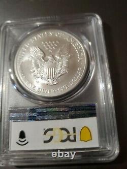 2008 W Rev of 07 Burnished Silver Eagle Only 47000 Minted Sp 69
