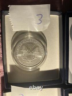 2008 W Reverse of 2007 American Silver Eagle Original Mint Packaging UNC