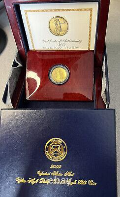 2009 $20 Ultra High Relief Saint Gaudens Double Eagle 1oz Gold With Box/Coa