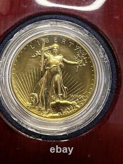 2009 $20 Ultra High Relief Saint Gaudens Double Eagle 1oz Gold With Box/Coa