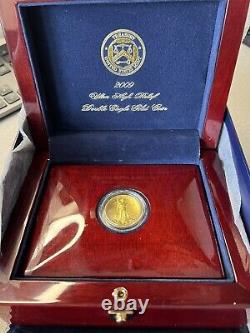 2009 $20 Ultra High Relief Saint Gaudens Double Eagle 1oz Gold With Box/Coa