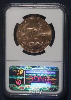 2009 $50 Gold Eagle Bullion Coin 1 Oz Ngc Ms69 Lot 220844